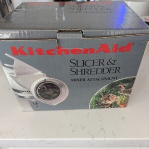 Kitchenaid slicer and shredder attachment
